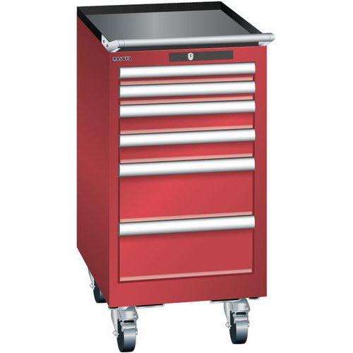 Armoire Rouge 411x572x840 Avec 6 Tir. 75kg _ 78.427.070