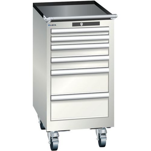 Armoire Blanc Gris 411x572x840 Avec 6 Tir. 75kg _ 78.427.180