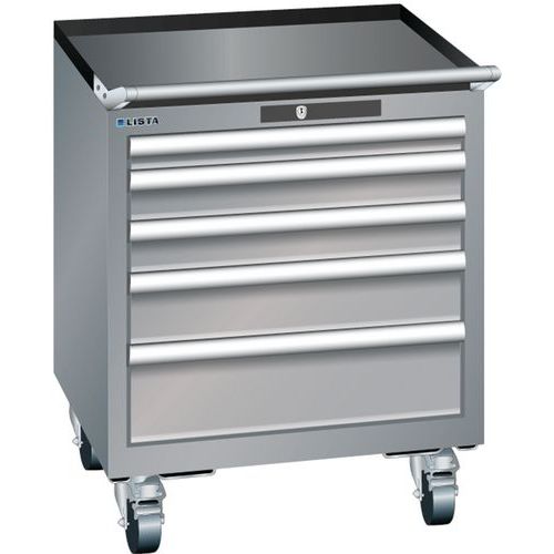 Armoire Gris Pigeon 564x572x723 Avec 5 Tir. 75kg