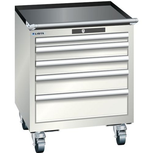 Armoire Blanc Gris 564x572x723 Avec 5 Tir. 75kg _ 78.491.180