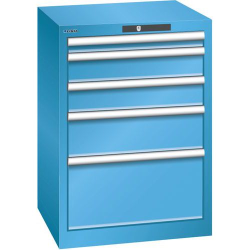 Armoire Bleu Clair 564x572x800 Avec 5 Tir. 75kg _ 78.882.010