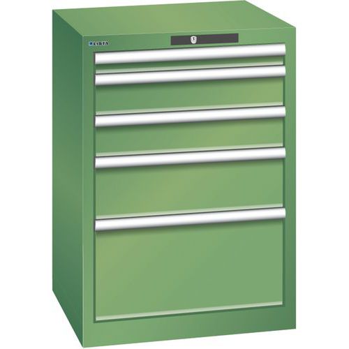 Armoire Vert 564x572x800 Avec 5 Tir. 75kg _ 78.882.030