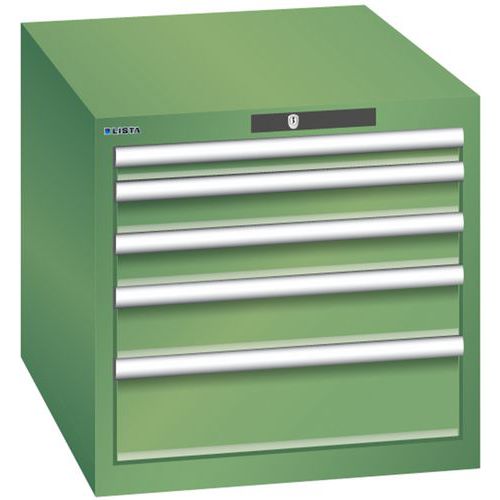 Armoire Vert 564x725x533 Avec 5 Tir. 75kg _ 78.511.030