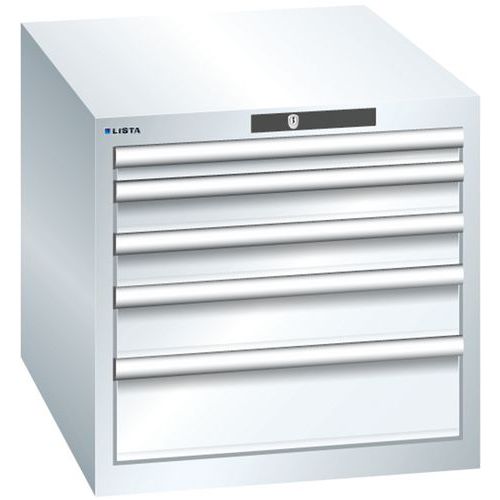 Armoire Blanc Pur 564x725x533 Avec 5 Tir. 75kg _ 78.511.110