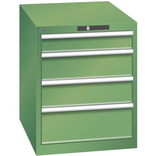 Armoire Vert 564x725x700 Avec 4 Tir. 75kg _ 14.350.030