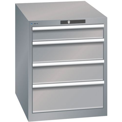 Armoire Gris Pigeon 564x725x700 Avec 4 Tir. 75kg