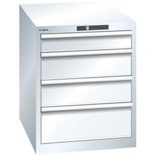 Armoire Blanc Pur 564x725x700 Avec 4 Tir. 75kg _ 14.350.110