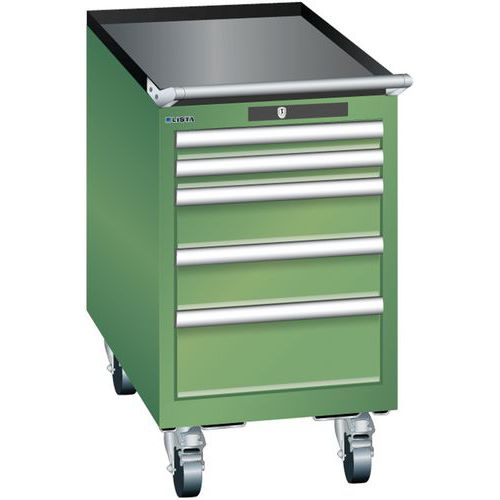 Armoire Vert 411x725x723 Avec 5 Tir. 75kg _ 78.455.030