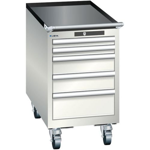 Armoire Blanc Gris 411x725x723 Avec 5 Tir. 75kg _ 78.455.180