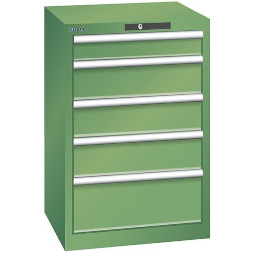 Armoire Vert 564x572x850 Avec 5 Tir. 75kg _ 14.256.030