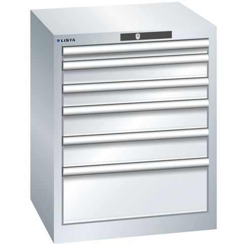 Armoire Gris Clair 564x572x700 Avec 6 Tir. 75kg _ 78.486.020