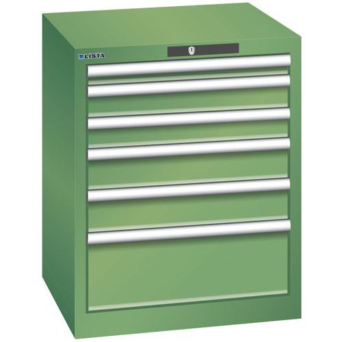 Armoire Vert 564x572x700 Avec 6 Tir. 75kg _ 78.486.030