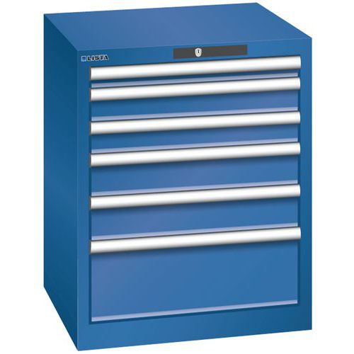 Armoire Bleu Gent. 564x572x700 Avec 6 Tir. 75kg _ 78.486.090