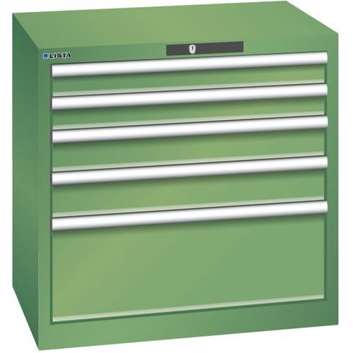 Armoire Vert 717x572x700 Avec 5 Tir. 75kg _ 78.560.030