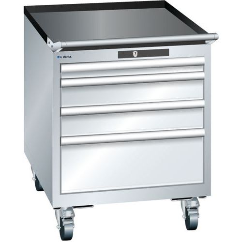 Armoire Gris Clair 564x725x723 Avec 4 Tir. 75kg _ 14.281.020