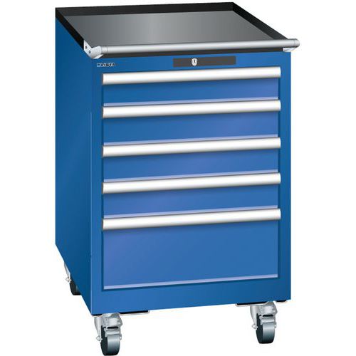 Armoire Bleu Sécu. 564x572x890 Avec 5 Tir. 75kg _ 14.249.100