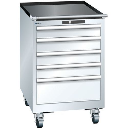 Armoire Blanc Pur 564x572x890 Avec 5 Tir. 75kg _ 14.249.110