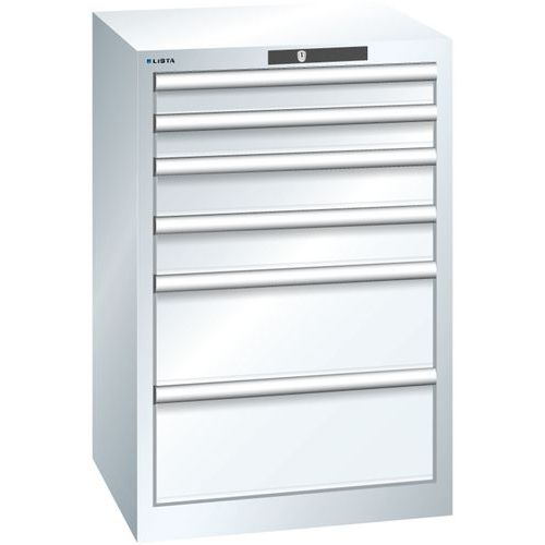 Armoire Blanc Pur 564x572x850 Avec 6 Tir. 75kg _ 14.258.110