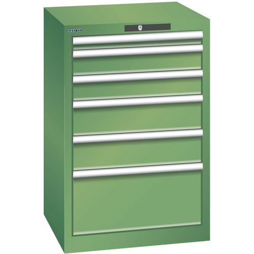 Armoire Vert 564x572x850 Avec 6 Tir. 75kg _ 78.953.030