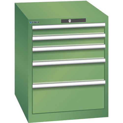 Armoire Vert 564x725x700 Avec 5 Tir. 75kg _ 78.518.030