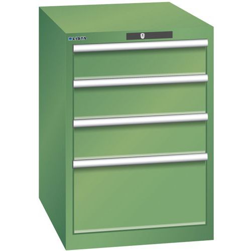 Armoire Vert 564x725x850 Avec 4 Tir. 75kg _ 78.525.030