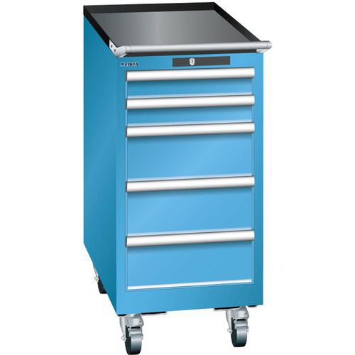 Armoire Bleu Clair 411x725x890 Avec 5 Tir. 75kg _ 78.459.010