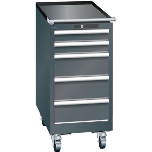 Armoire Noir 411x725x890 Avec 5 Tir. 75kg _ 78.459.060