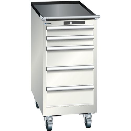 Armoire Blanc Gris 411x725x890 Avec 5 Tir. 75kg _ 78.459.180