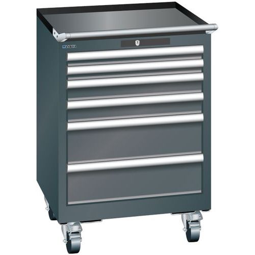 Armoire Noir 564x572x840 Avec 6 Tir. 75kg _ 78.493.060