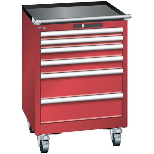 Armoire Rouge 564x572x840 Avec 6 Tir. 75kg _ 78.493.070