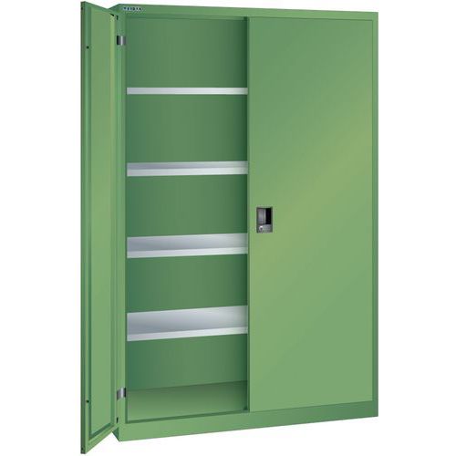 Armoire Vert 1250x500x1950 Avec 4 Rayons Amo. _ 60.421.030
