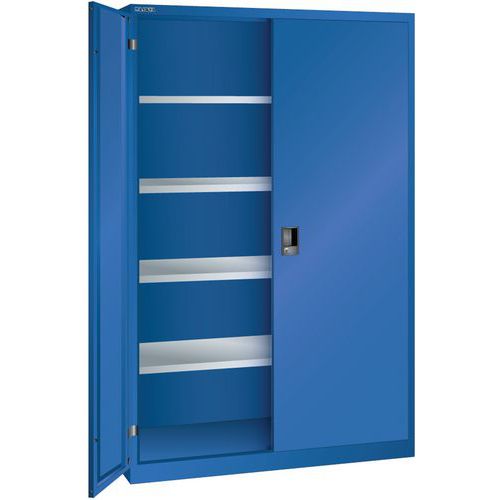 Armoire Bleu Sécu. 1250x500x1950 Avec 4 Rayons Amo.