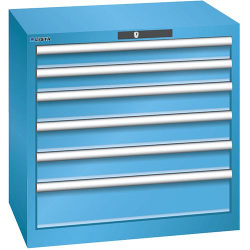 Armoire Bleu Clair 717x572x700 Avec 6 Tir. 75kg _ 78.564.010