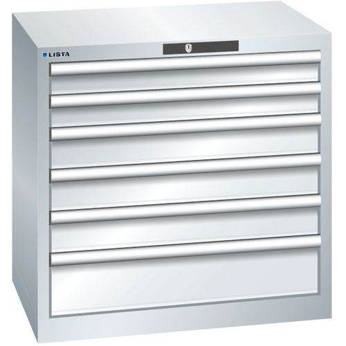 Armoire Gris Clair 717x572x700 Avec 6 Tir. 75kg _ 78.564.020