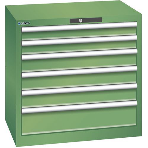 Armoire Vert 717x572x700 Avec 6 Tir. 75kg _ 78.564.030