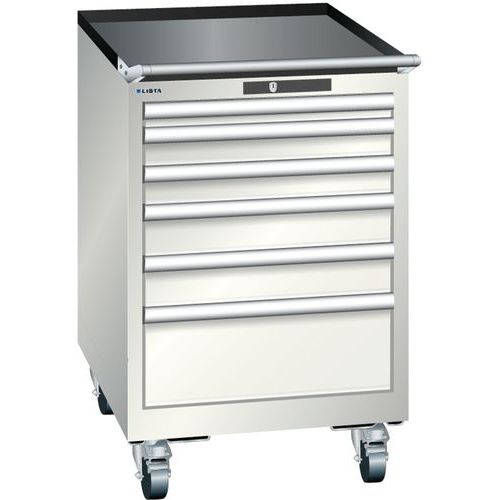 Armoire Blanc Gris 564x572x890 Avec 6 Tir. 75kg _ 14.247.180