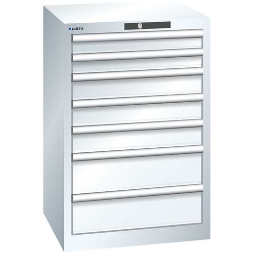 Armoire Blanc Pur 564x572x850 Avec 7 Tir. 75kg _ 14.252.110