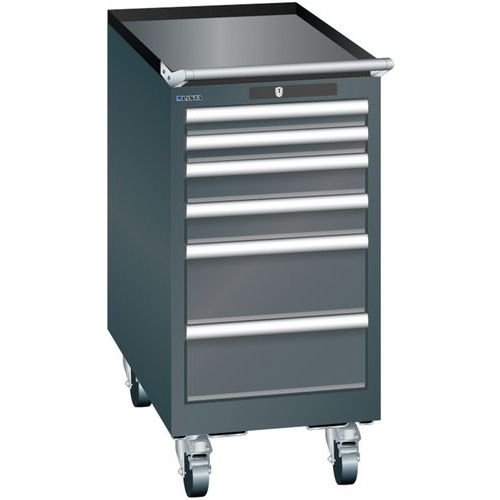 Armoire Noir 411x725x840 Avec 6 Tir. 75kg _ 78.457.060