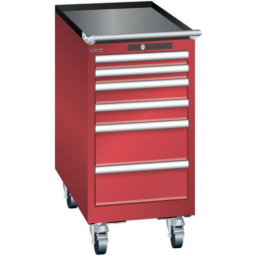 Armoire Rouge 411x725x840 Avec 6 Tir. 75kg _ 78.457.070