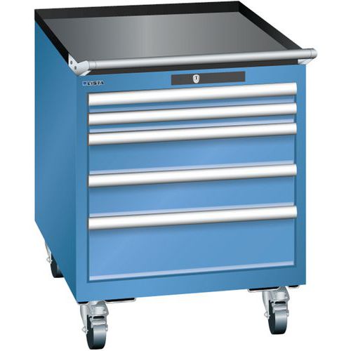 Armoire Bleu Cap. 564x725x723 Avec 5 Tir. 75kg _ 14.331.040