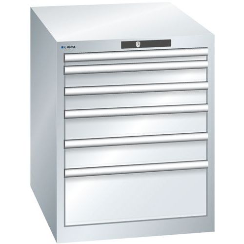 Armoire Gris Clair 564x725x700 Avec 6 Tir. 75kg _ 14.352.020