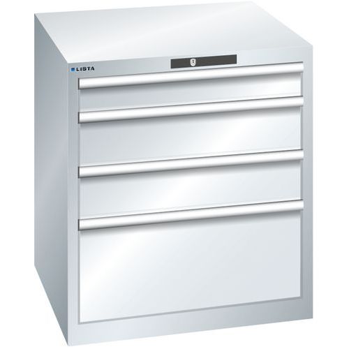 Armoire Gris Clair 717x725x800 Avec 4 Tir. 75kg _ 78.632.020