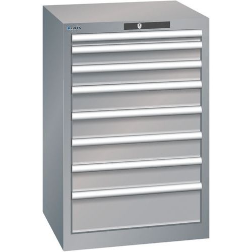Armoire Gris Pigeon 564x572x850 Avec 8 Tir. 75kg