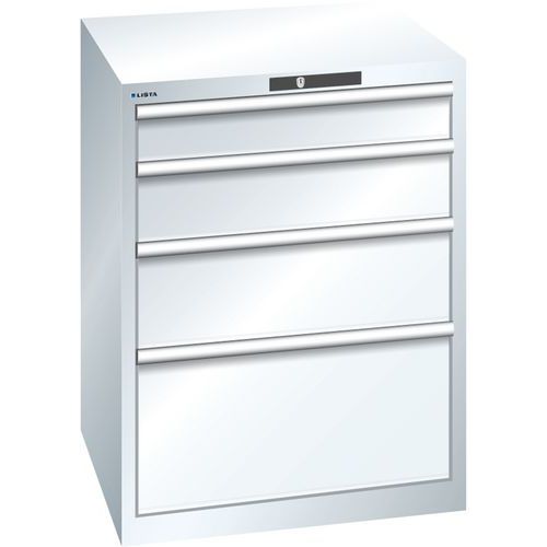 Armoire Blanc Pur 717x725x850 Avec 4 Tir. 75kg _ 79.382.110