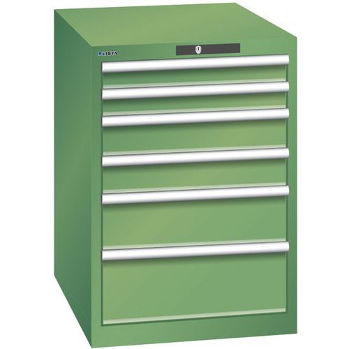 Armoire Vert 564x725x800 Avec 6 Tir. 75kg _ 78.522.030