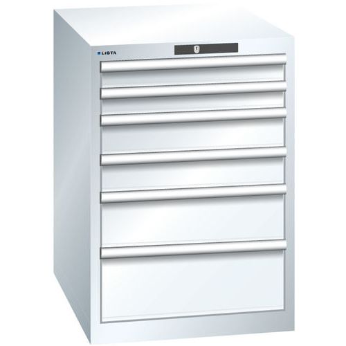 Armoire Blanc Pur 564x725x800 Avec 6 Tir. 75kg _ 78.522.110