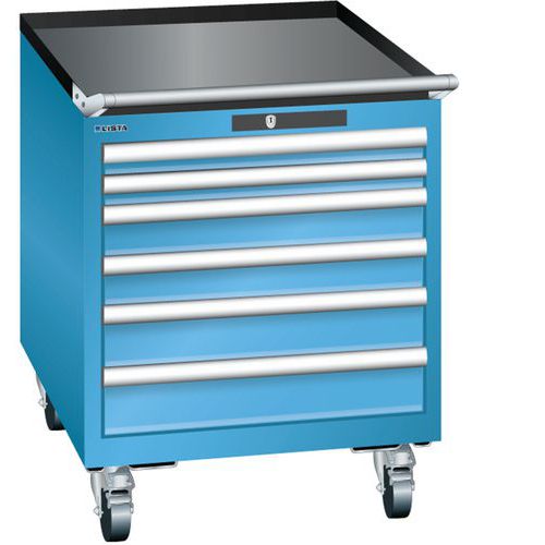 Armoire Bleu Clair 564x725x723 Avec 6 Tir. 75kg _ 14.347.010