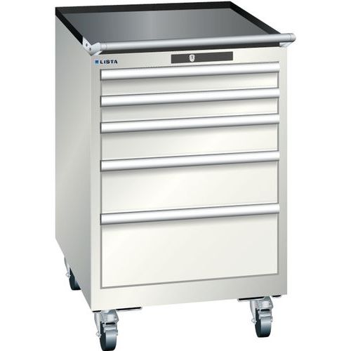 Armoire Blanc Gris 564x725x890 Avec 5 Tir. 75kg _ 78.546.180