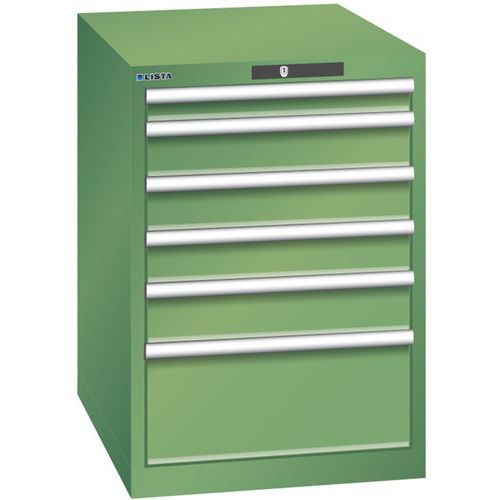 Armoire Vert 564x725x850 Avec 6 Tir. 75kg _ 78.529.030