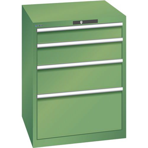 Armoire Vert 717x725x850 Avec 4 Tir. 200kg _ 79.498.030